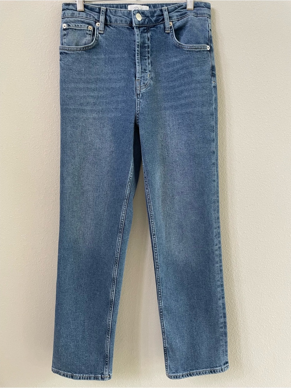 Rails Denim The Topanga High Rise Straight Jeans Size 28